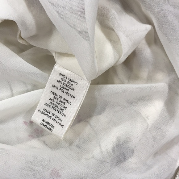 💥 Rebecca Taylor Ivie Floral Ruffle Silk Blend Dress - Picture 8 of 8